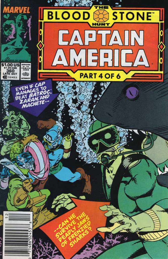 Captain America (1st Series) #360/NS (VF-NM), Comic Book, buy comic books online, online comic book store canada, sell comic books, online, comic websites, comic store,  vintige comic books, comic book store guelph, comic book store,  Long Box Silver's Comics 