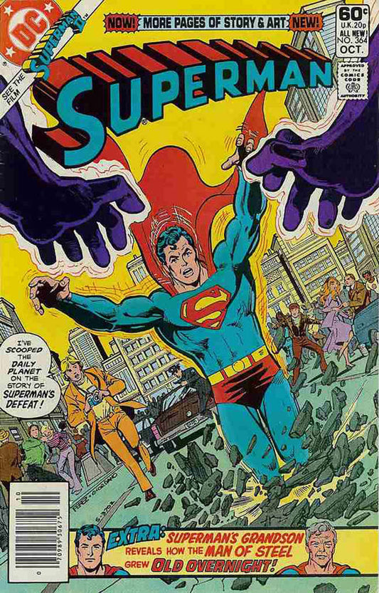 Superman (1st Series) #364/NS (VF), Comic Book, buy comic books online, online comic book store canada, sell comic books, online, comic websites, comic store,  vintige comic books, comic book store guelph, comic book store,  Long Box Silver's Comics 