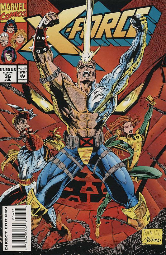 X-Force #36 (VF-NM), Comic Book, Back Issue, buy comic books online, online comic book store canada, sell comic books, online, comic websites, comic store,  vintige comic books, comic book store guelph, comic book store, comic book store near me, Long Box Silver's Comics 