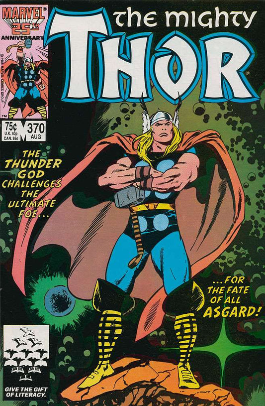 The Mighty Thor #370, Comic Book, Back Issue, buy comic books online, order comics online, marvel comics, sell comic books, online, comic websites, comic store,  vintige comic books, comic book store guelph, comic book store, comic book store near me, Long Box Silver's Comic Book Store