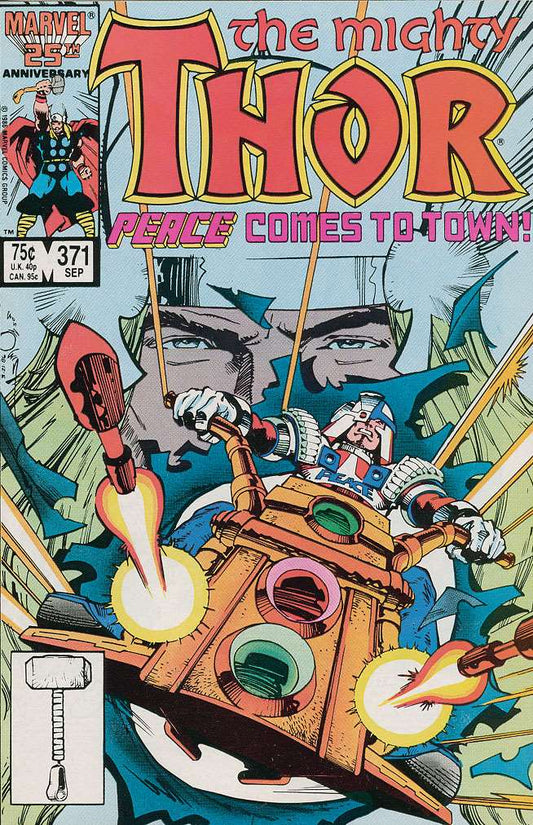 The Mighty Thor (VG) #371, Comic Book, Back Issue, buy comic books online, order comics online, marvel comics, sell comic books, online, comic websites, comic store,  vintige comic books, comic book store guelph, comic book store, comic book store near me, Long Box Silver's Comic Book Store