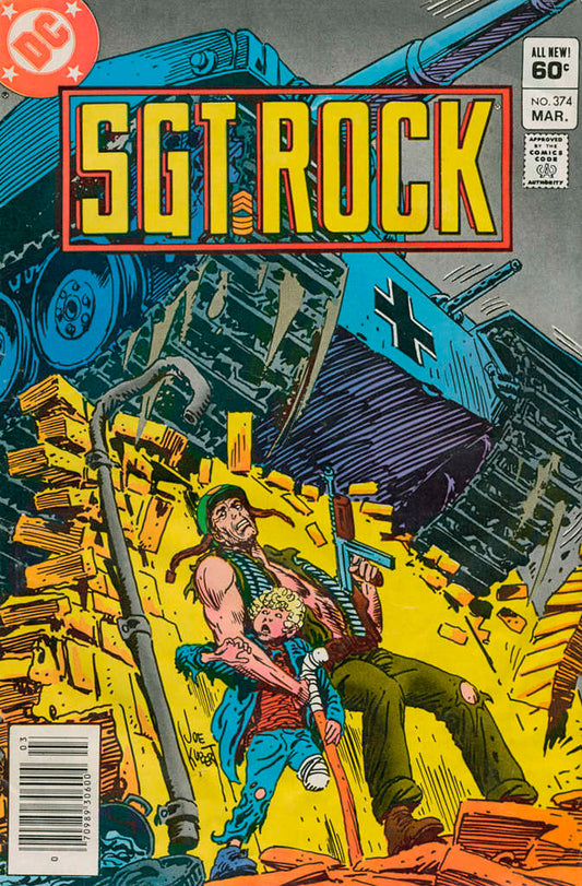 Sgt. Rock #374/NS (VF), Comic Book, buy comic books online, online comic book store canada, sell comic books, online, comic websites, comic store,  vintige comic books, comic book store guelph, comic book store,  Long Box Silver's Comics 