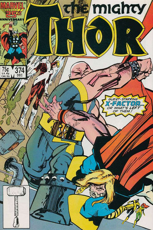 The Mighty Thor (Newsstand) #374/NS, Comic Book, Back Issue, buy comic books online, order comics online, marvel comics, sell comic books, online, comic websites, comic store,  vintige comic books, comic book store guelph, comic book store, comic book store near me, Long Box Silver's Comic Book Store