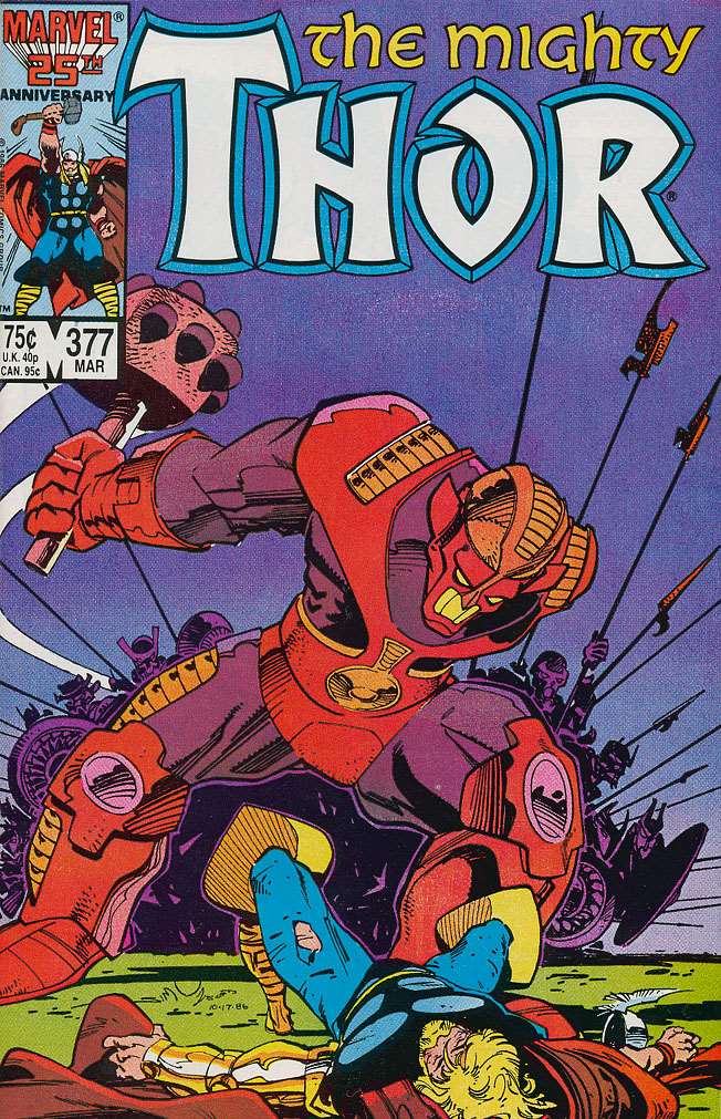 The Mighty Thor #377, Comic Book, Back Issue, buy comic books online, order comics online, marvel comics, sell comic books, online, comic websites, comic store,  vintige comic books, comic book store guelph, comic book store, comic book store near me, Long Box Silver's Comic Book Store