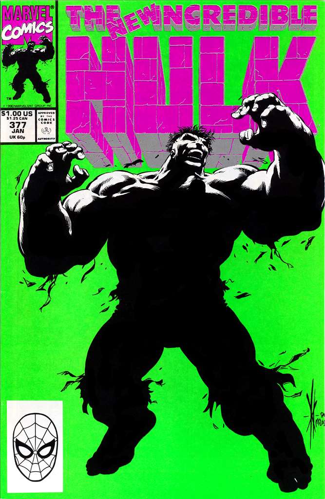 Incredible Hulk, The #377, Comic Book, Back Issue, buy comics online, comic book store guelph, online comic book store, local comic shop, Long Box Silver's Comics