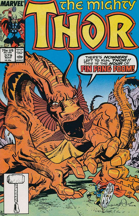 The Mighty Thor (Newsstand) #379/NS, Comic Book, Back Issue, buy comic books online, order comics online, marvel comics, sell comic books, online, comic websites, comic store,  vintige comic books, comic book store guelph, comic book store, comic book store near me, Long Box Silver's Comic Book Store