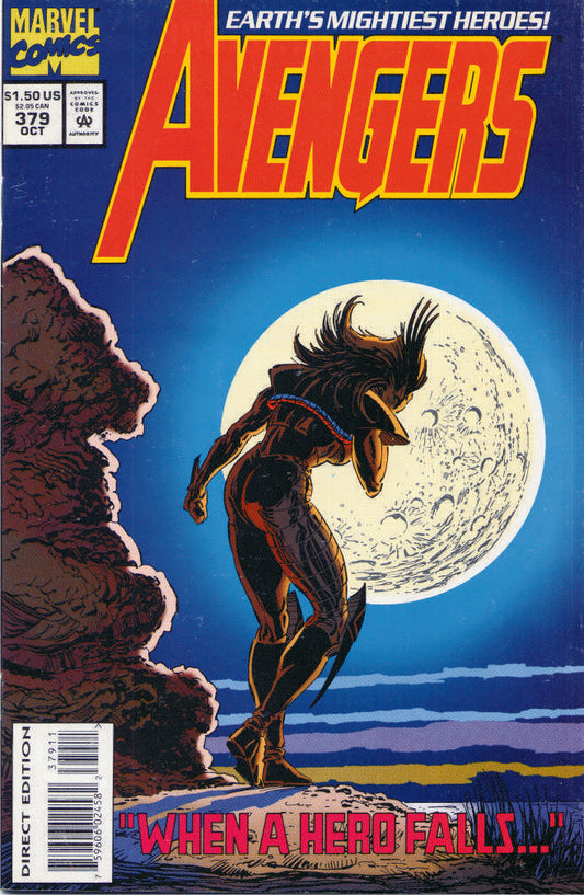 Avengers, The #379 (VF-NM), Comic Book, Back Issue, buy comic books online, online comic book store canada, sell comic books, online, comic websites, comic store,  vintige comic books, comic book store guelph, comic book store, comic book store near me, Long Box Silver's Comics 