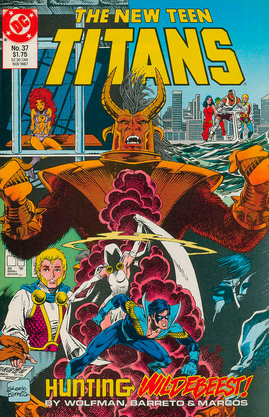 New Teen Titans, The (2nd Series) #37 (VF-NM), Comic Book, Back Issue, buy comic books online, online comic book store canada, sell comic books, online, comic websites, comic store,  vintige comic books, comic book store guelph, comic book store, comic book store near me, Long Box Silver's Comics 