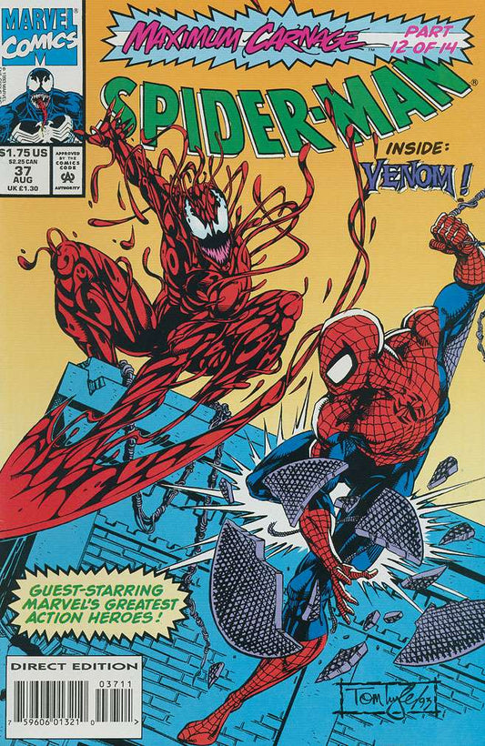 Spider-Man #37, Comic Book, Back Issue, buy comics online, comic book store guelph, online comic book store, local comic shop, Long Box Silver's Comics