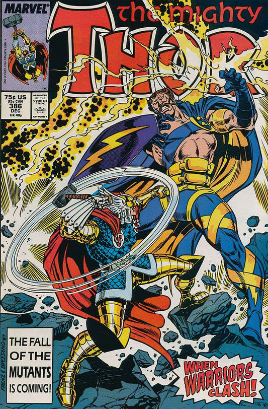 The Mighty Thor #386, Comic Book, Back Issue, buy comic books online, order comics online, marvel comics, sell comic books, online, comic websites, comic store,  vintige comic books, comic book store guelph, comic book store, comic book store near me, Long Box Silver's Comic Book Store