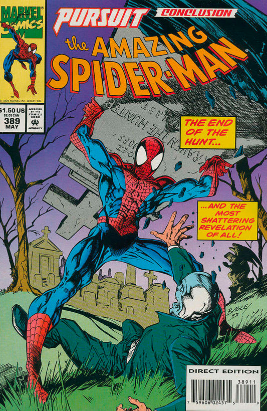 Amazing Spider-Man, The #389 (VF-NM), Comic Book, buy comic books online, online comic book store canada, sell comic books, online, comic websites, comic store,  vintige comic books, comic book store guelph, comic book store,  Long Box Silver's Comics 