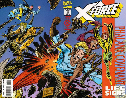 X-Force #38 (VF-NM), Comic Book, Back Issue, buy comic books online, online comic book store canada, sell comic books, online, comic websites, comic store,  vintige comic books, comic book store guelph, comic book store, comic book store near me, Long Box Silver's Comics 