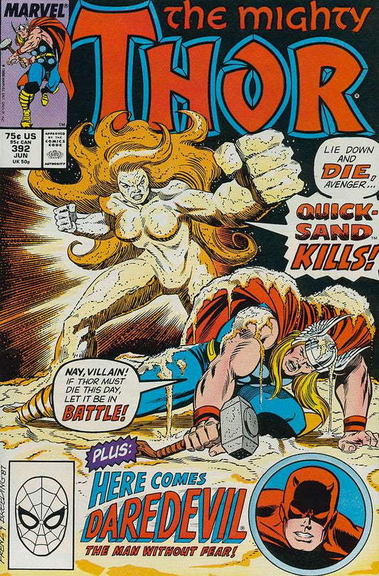The Mighty Thor #392, Comic Book, Back Issue, buy comic books online, order comics online, marvel comics, sell comic books, online, comic websites, comic store,  vintige comic books, comic book store guelph, comic book store, comic book store near me, Long Box Silver's Comic Book Store