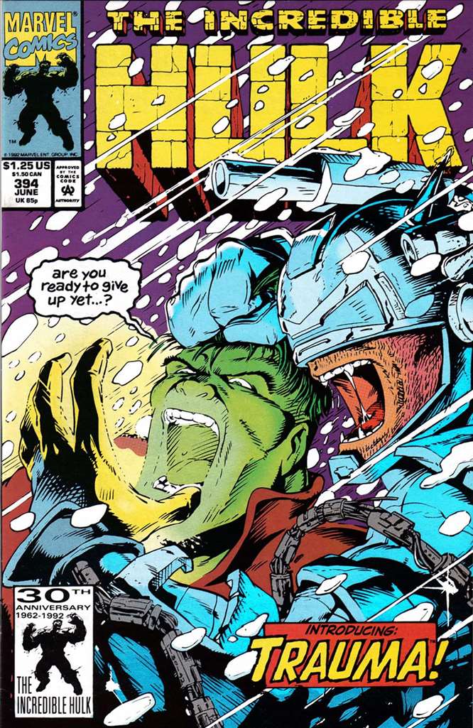 Incredible Hulk, The #394, Comic Book, Back Issue, buy comics online, comic book store guelph, online comic book store, local comic shop, Long Box Silver's Comics