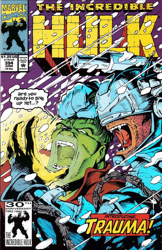 Incredible Hulk, The #394, Comic Book, Back Issue, buy comics online, comic book store guelph, online comic book store, local comic shop, Long Box Silver's Comics