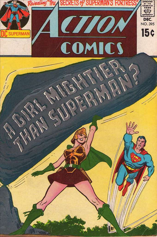 Action Comics #395, Comic Book, Back Issue, buy comics online, comic book store guelph, online comic book store, local comic shop, Long Box Silver's Comics