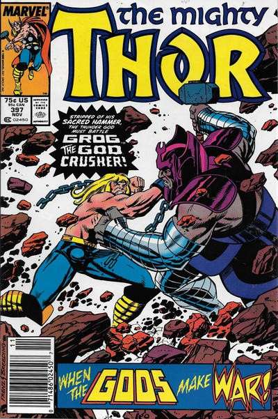 The Mighty Thor (Newsstand) #397/NS, Comic Book, Back Issue, buy comic books online, order comics online, marvel comics, sell comic books, online, comic websites, comic store,  vintige comic books, comic book store guelph, comic book store, comic book store near me, Long Box Silver's Comic Book Store
