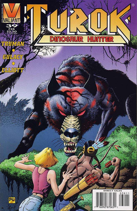 Turok, Dinosaur Hunter #39, Comic Book, Back Issue, buy comic books online, order comics online, marvel comics, sell comic books, online, comic websites, comic store,  vintige comic books, comic book store guelph, comic book store, comic book store near me, Long Box Silver's Comic Book Store