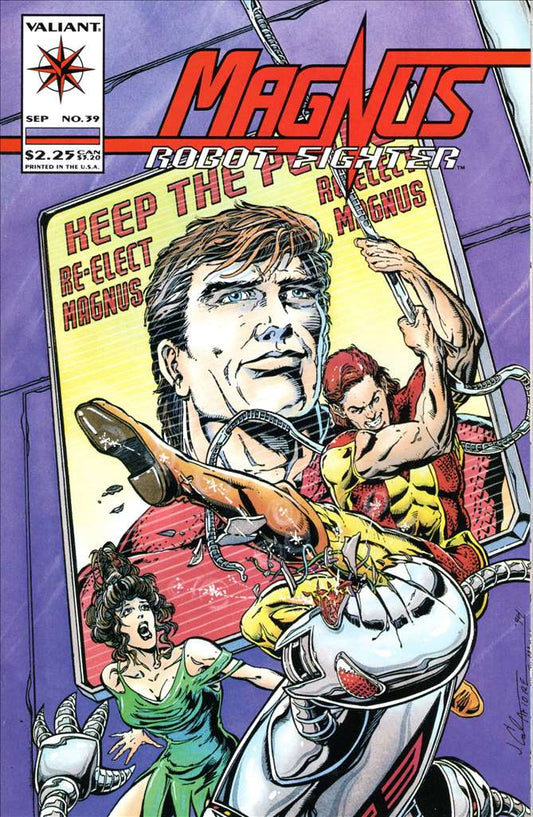 Magnus Robot Fighter (Valiant) #39, Comic Book, Back Issue, buy comic books online, order comics online, marvel comics, sell comic books, online, comic websites, comic store,  vintige comic books, comic book store guelph, comic book store, comic book store near me, Long Box Silver's Comic Book Store