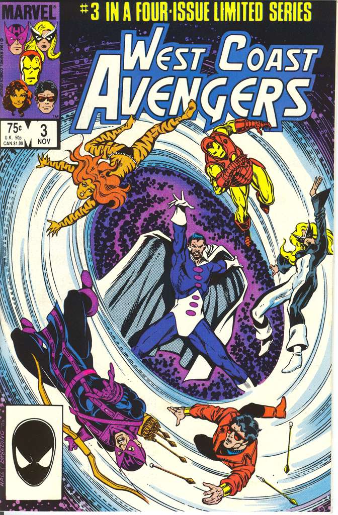 West Coast Avengers (Ltd. Series)(Full Mini-Series Set) #1-4 (VF-NM)