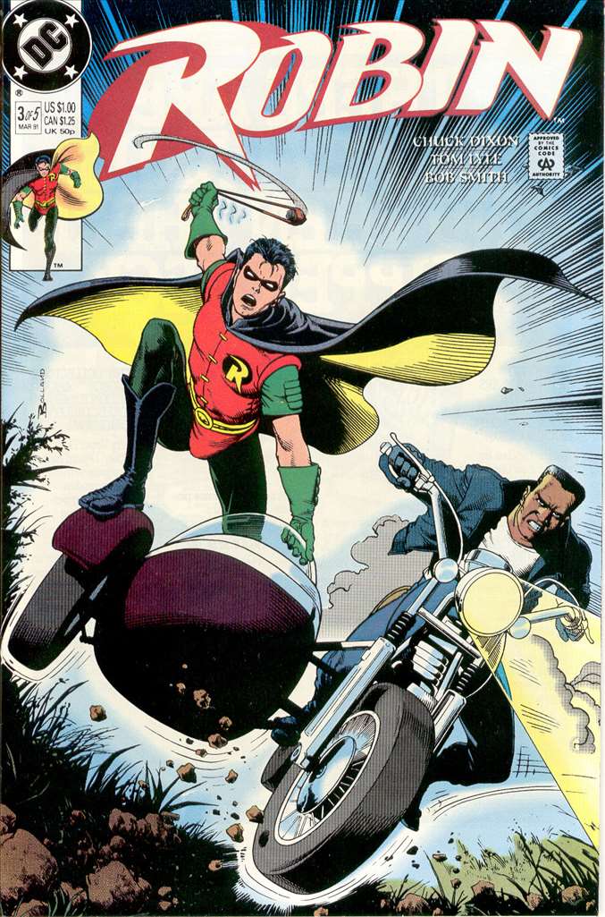 Robin (Mini-Series 1991) #3, DC Comics, Comic Book, Back Issue, buy comics online, comic book store guelph, online comic book store, local comic shop, Long Box Silver's Comics