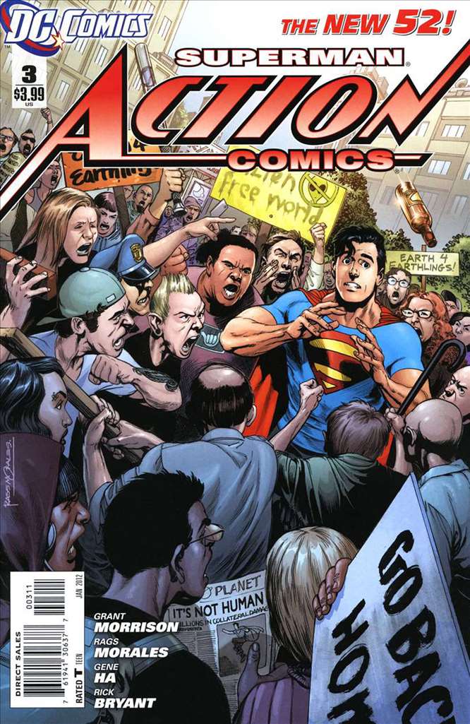 Action Comics (2nd Series) #3, Comic Book, Back Issue, buy comics online, comic book store guelph, online comic book store, local comic shop, Long Box Silver's Comics