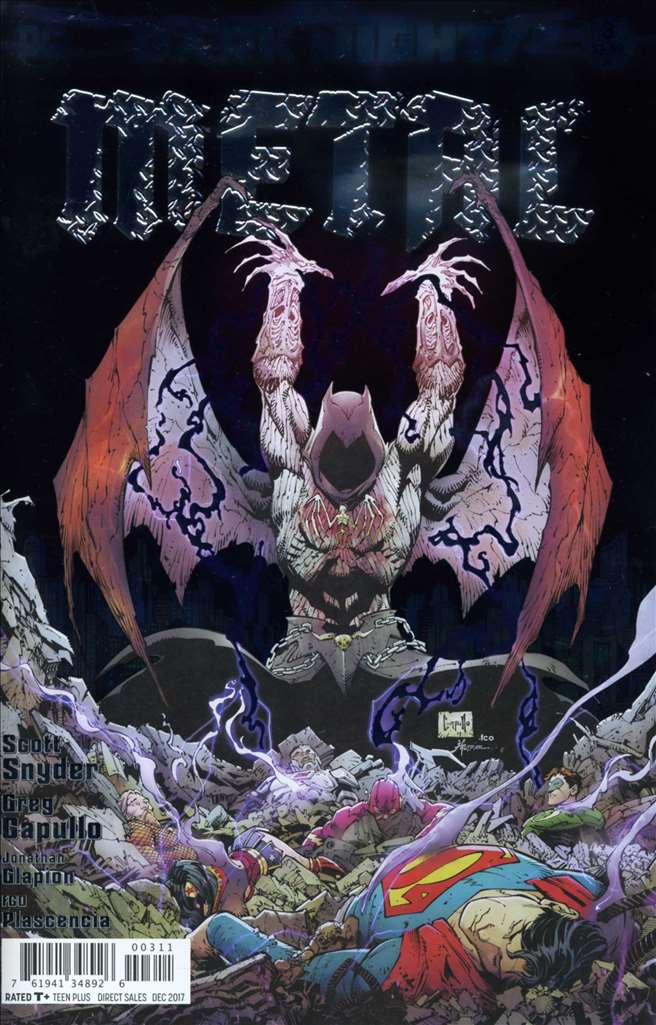Dark Nights: Metal #3, Comic Book, Back Issue, buy comic books online, order comics online, marvel comics, sell comic books, online, comic websites, comic store,  vintige comic books, comic book store guelph, comic book store, comic book store near me, Long Box Silver's Comic Book Store