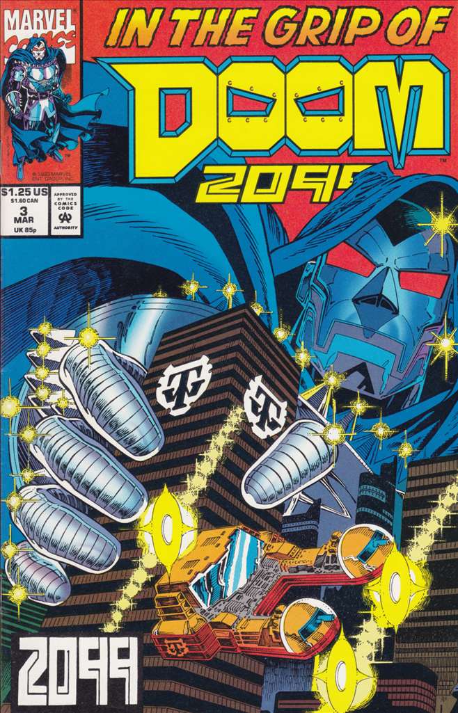 Doom 2099 #3 (VF-NM), Comic Book, buy comic books online, online comic book store canada, sell comic books, online, comic websites, comic store,  vintige comic books, comic book store guelph, comic book store,  Long Box Silver's Comics 