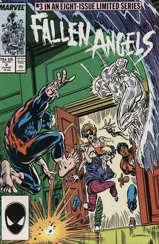 Fallen Angels #3, Comic Book, Back Issue, buy comics online, comic book store guelph, online comic book store, local comic shop, Long Box Silver's Comics