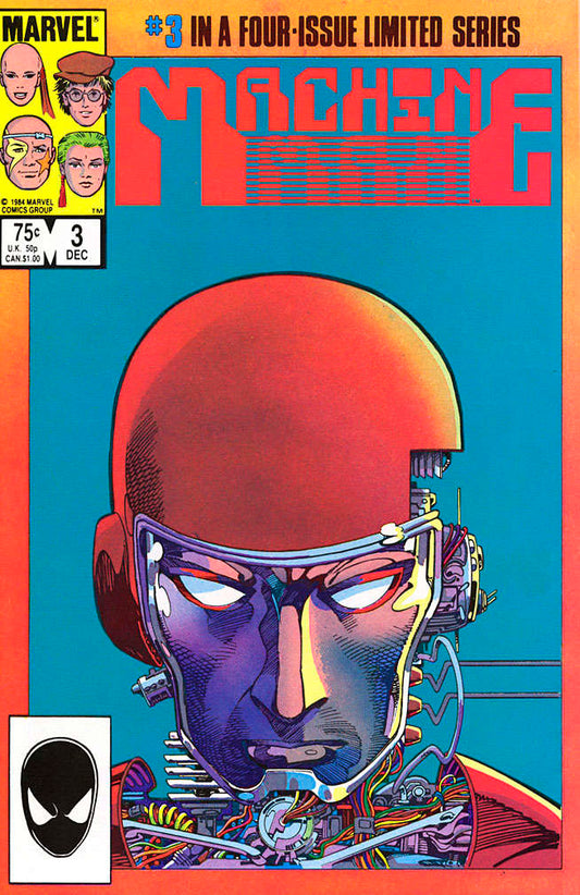 Machine Man (Ltd. Series) #3 (VF-NM), Comic Book, buy comic books online, online comic book store canada, sell comic books, online, comic websites, comic store,  vintige comic books, comic book store guelph, comic book store,  Long Box Silver's Comics 