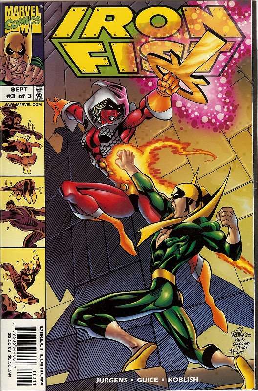 Iron Fist (3rd Series) #3, Comic Book, Back Issue, buy comics online, comic book store guelph, online comic book store, local comic shop, Long Box Silver's Comics