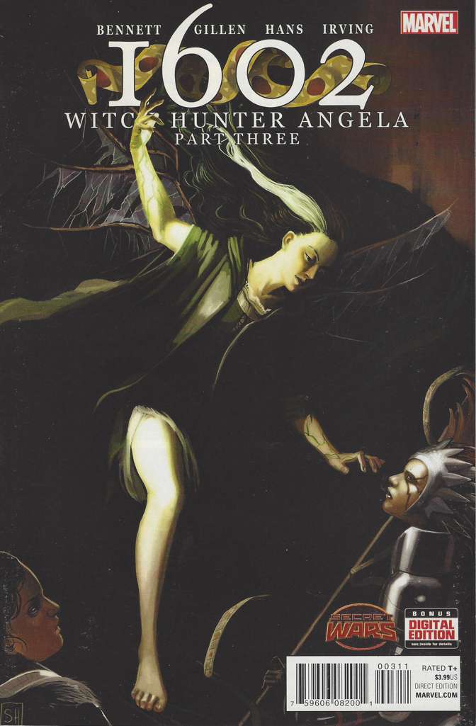 1602 Witch Hunter Angela (Full mini-series set #1-4) #1-4 (VF-NM)