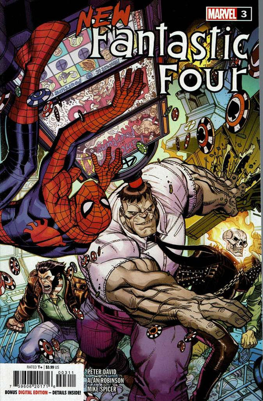 New Fantastic Four #3 (VF-NM), Comic Book, buy comic books online, online comic book store canada, sell comic books, online, comic websites, comic store,  vintige comic books, comic book store guelph, comic book store,  Long Box Silver's Comics 