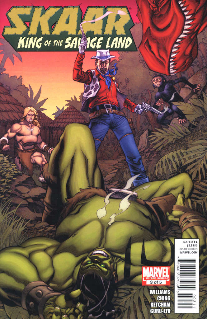 Skaar: King of the Savage Land (Full Mini-Series Set #1-5) #1-5 (VF-NM)