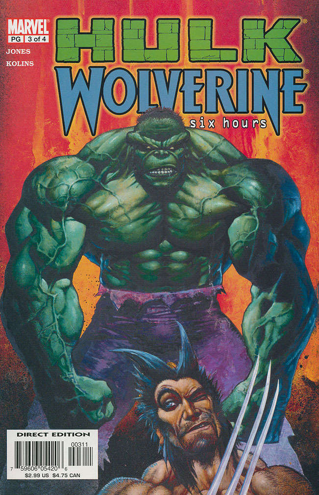 Hulk/Wolverine: Six Hours (Full Mini-Series Set) #1-4 Very Fine to Near Mint