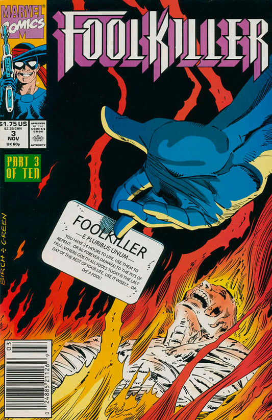 Foolkiller #3 (VF-NM), Comic Book, Back Issue, buy comic books online, online comic book store canada, sell comic books, online, comic websites, comic store,  vintige comic books, comic book store guelph, comic book store, comic book store near me, Long Box Silver's Comics 