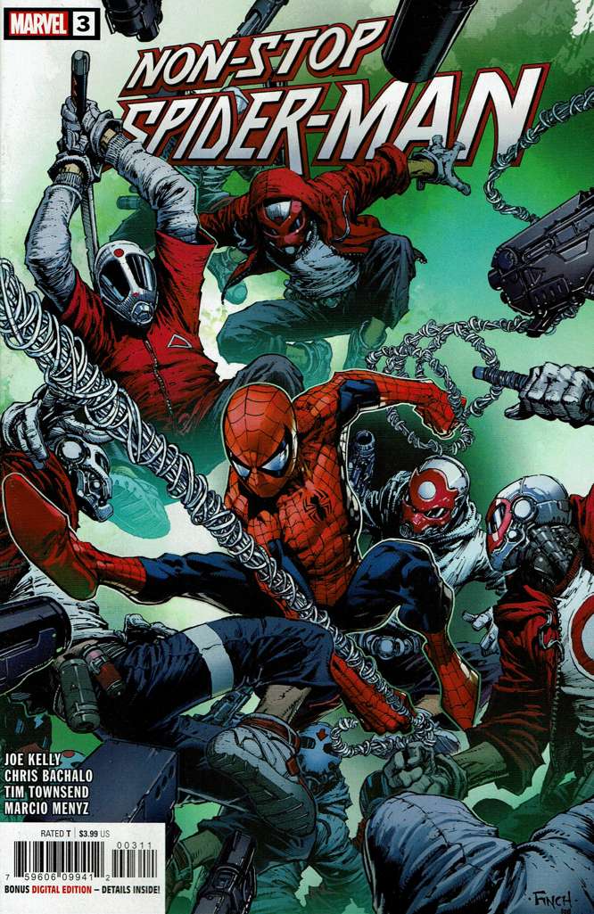 Non-Stop Spider-Man (Full Mini-Series Set) #1-5 (VF-NM)