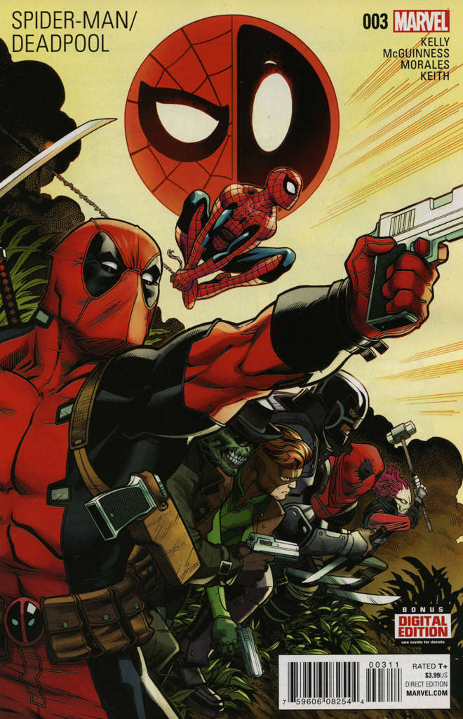 Spider-Man/Deadpool #3 4th Printing (VF-NM), Comic Book, buy comic books online, online comic book store canada, sell comic books, online, comic websites, comic store,  vintige comic books, comic book store guelph, comic book store,  Long Box Silver's Comics 