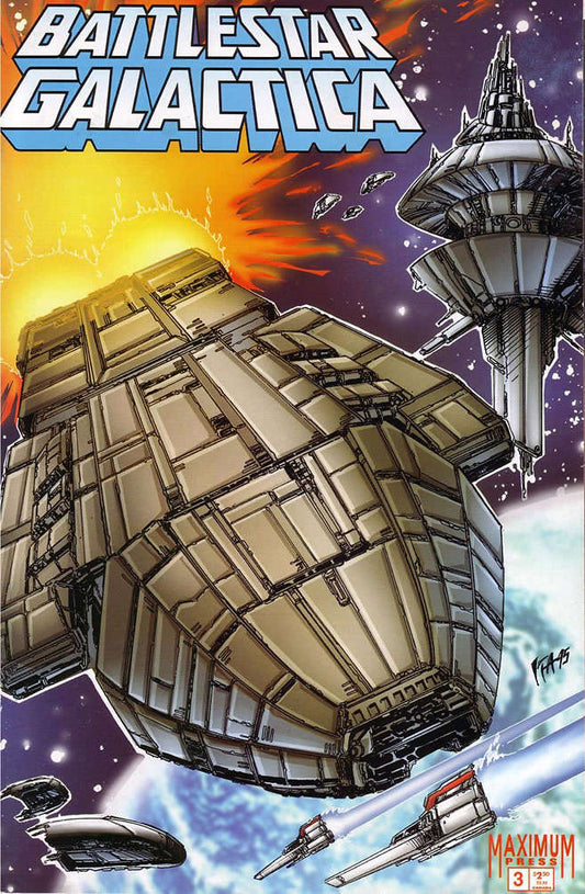 Battlestar Galactica (Maximum) #3 (VF), Comic Book, Back Issue, buy comic books online, online comic book store canada, sell comic books, online, comic websites, comic store,  vintige comic books, comic book store guelph, comic book store, comic book store near me, Long Box Silver's Comics 