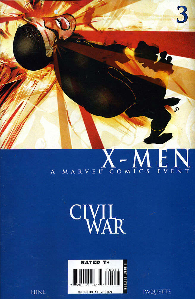 Civil War: X-Men (Full mini-series set #1-4) #1-4 (VF-NM)