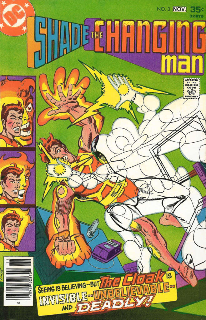 Shade, The Changing Man (1st Series) #3 (F), Comic Book, buy comic books online, online comic book store canada, sell comic books, online, comic websites, comic store,  vintige comic books, comic book store guelph, comic book store,  Long Box Silver's Comics 