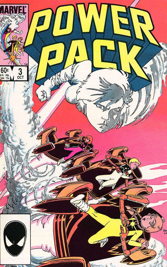 Power Pack #3, Comic Book, Back Issue, buy comic books online, order comics online, marvel comics, sell comic books, online, comic websites, comic store,  vintige comic books, comic book store guelph, comic book store, comic book store near me, Long Box Silver's Comic Book Store