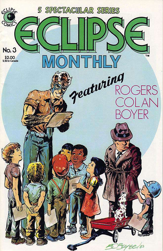 Eclipse Monthly #3 (VF), Comic Book, Back Issue, buy comic books online, online comic book store canada, sell comic books, online, comic websites, comic store,  vintige comic books, comic book store guelph, comic book store, comic book store near me, Long Box Silver's Comics 