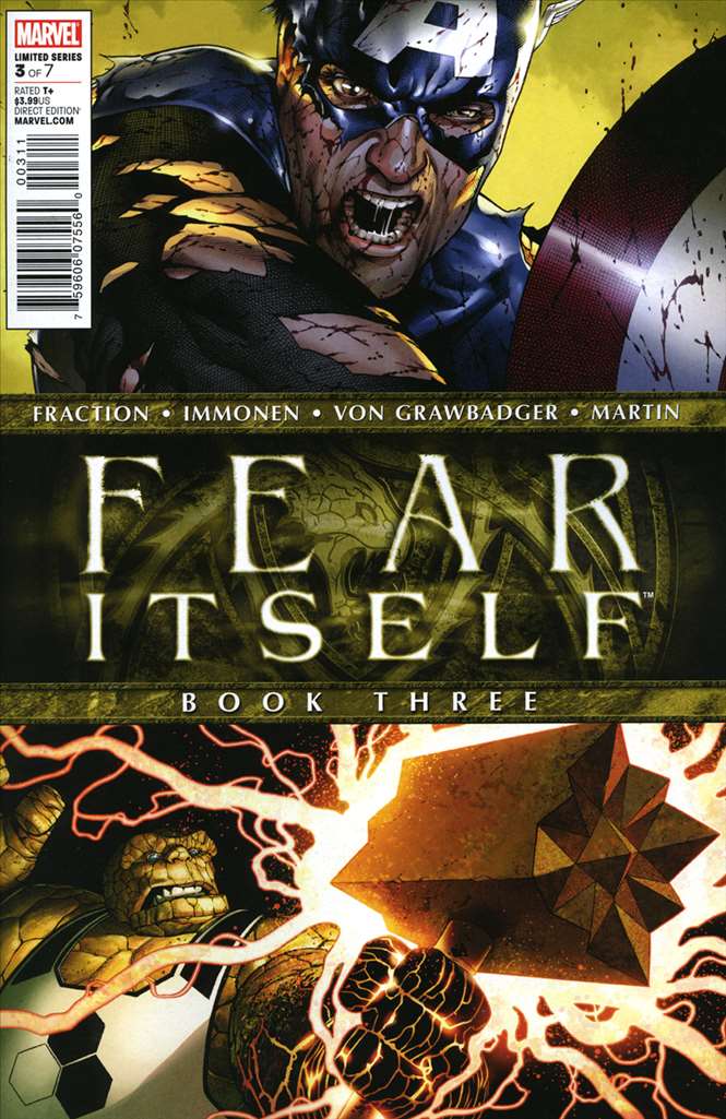 Fear Itself #3, Comic Book, Back Issue, buy comics online, comic book store guelph, online comic book store, local comic shop, Long Box Silver's Comics