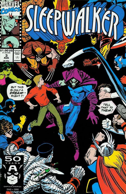 Sleepwalker #3, Comic Book, Back Issue, buy comic books online, order comics online, marvel comics, sell comic books, online, comic websites, comic store,  vintige comic books, comic book store guelph, comic book store, comic book store near me, Long Box Silver's Comic Book Store