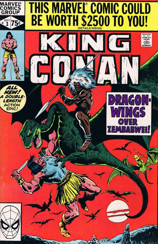 King Conan #3, Comic Book, Back Issue, buy comics online, comic book store guelph, online comic book store, local comic shop, Long Box Silver's Comics