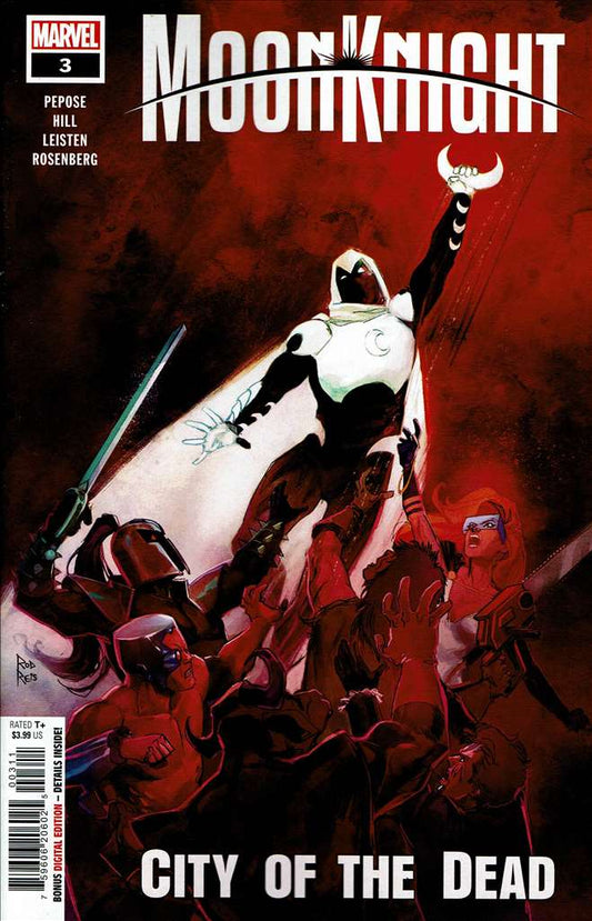 Moon Knight: City of the Dead #3, Comic Book, Back Issue, buy comic books online, order comics online, marvel comics, sell comic books, online, comic websites, comic store,  vintige comic books, comic book store guelph, comic book store, comic book store near me, Long Box Silver's Comic Book Store