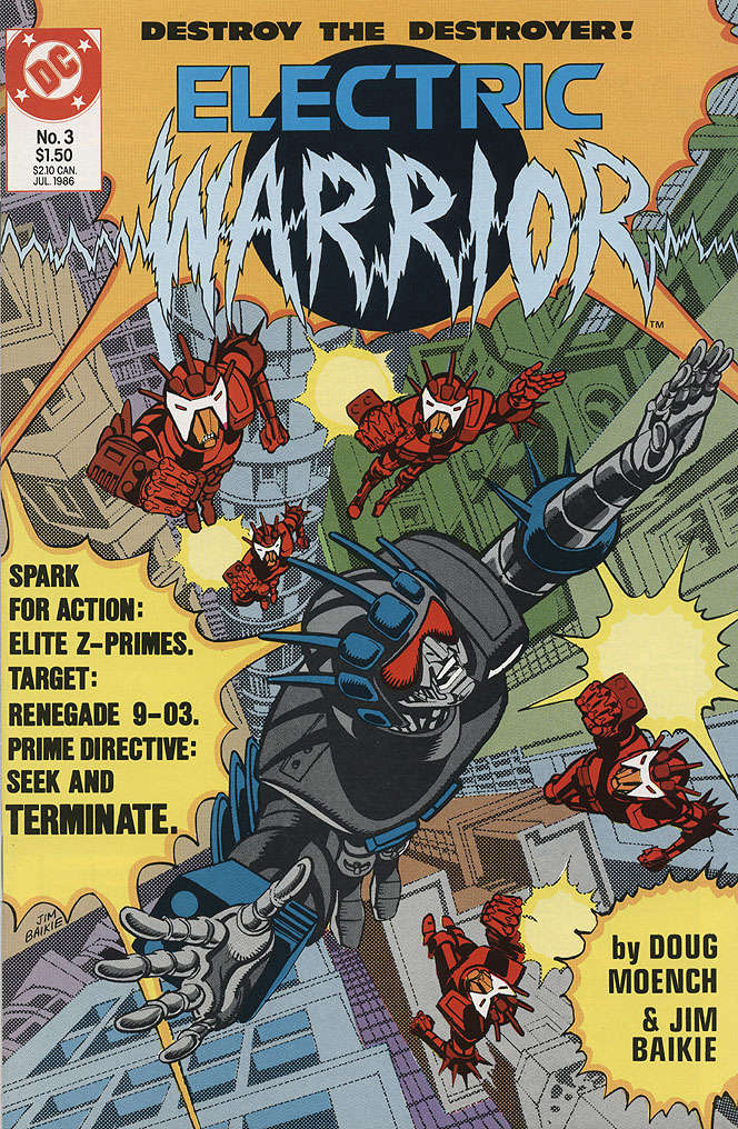Electric Warrior #3 (VF-NM), Comic Book, buy comic books online, online comic book store canada, sell comic books, online, comic websites, comic store,  vintige comic books, comic book store guelph, comic book store,  Long Box Silver's Comics 