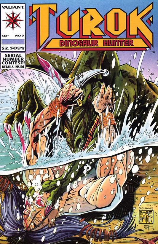 Turok, Dinosaur Hunter #3, Comic Book, Back Issue, buy comic books online, order comics online, marvel comics, sell comic books, online, comic websites, comic store,  vintige comic books, comic book store guelph, comic book store, comic book store near me, Long Box Silver's Comic Book Store