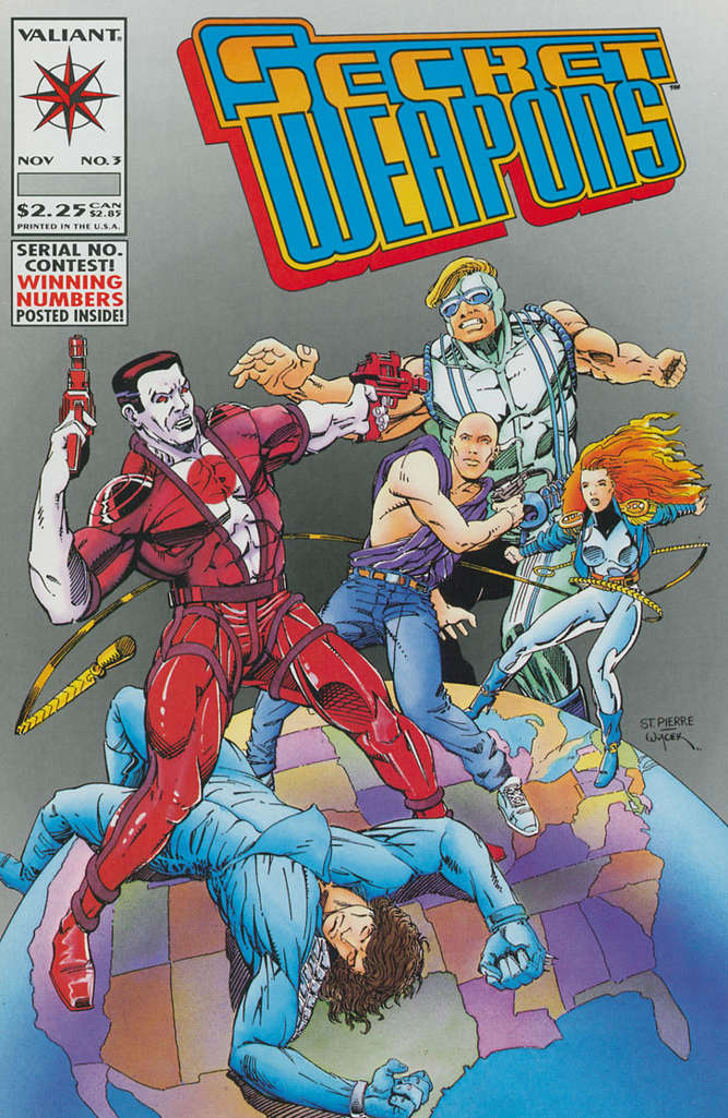Secret Weapons #3 (VF-NM), Comic Book, Back Issue, buy comic books online, online comic book store canada, sell comic books, online, comic websites, comic store,  vintige comic books, comic book store guelph, comic book store, comic book store near me, Long Box Silver's Comics 